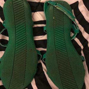 Aj Valenci Shoes - Green sandals Aj Valenci Shoes - Green sandals